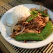 L# 9 Snow Pea & Mushrooms